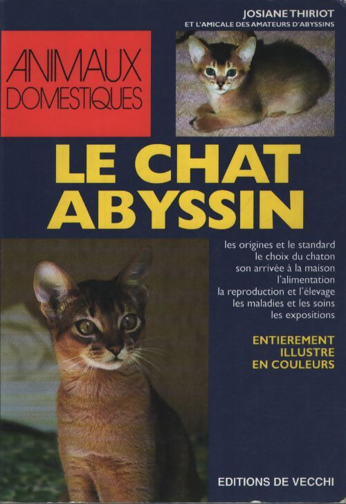 Le chat abyssin - T. Thiriot - Livre