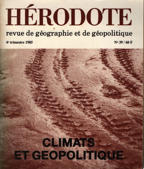 Revue herodote n39 - Collectif - Livre