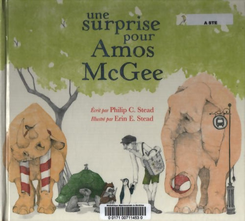 Une surprise pour amos mcgee - Philip C. Stead - Livre