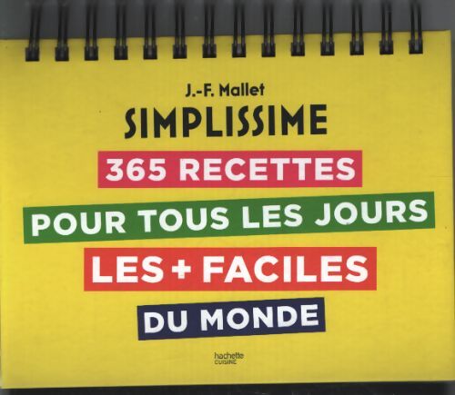 Éphéméride simplissime - Jean-François Mallet - Livre