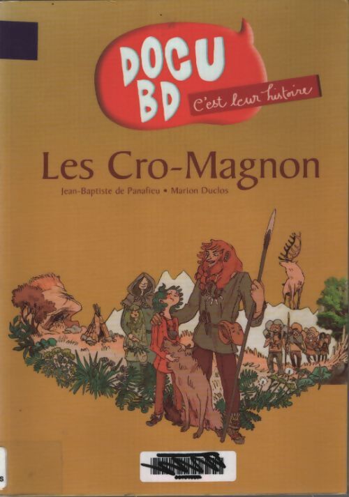 Les cro-magnon - Jean-Baptiste De Panafieu - Livre