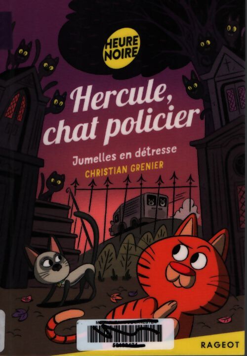 Hercule chat policier - jumelles en détresse - Christian Grenier - Livre