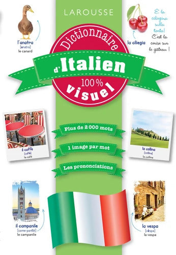 Dictionnaire d'italien 100% visuel - Collectif - Livre