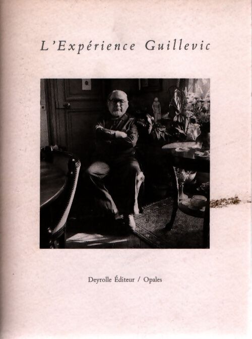 L'expérience guillevic - Collectif - Livre