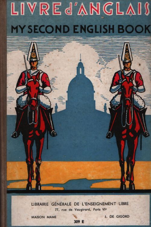Livre d'anglais. My second English book - Collectif - Livre