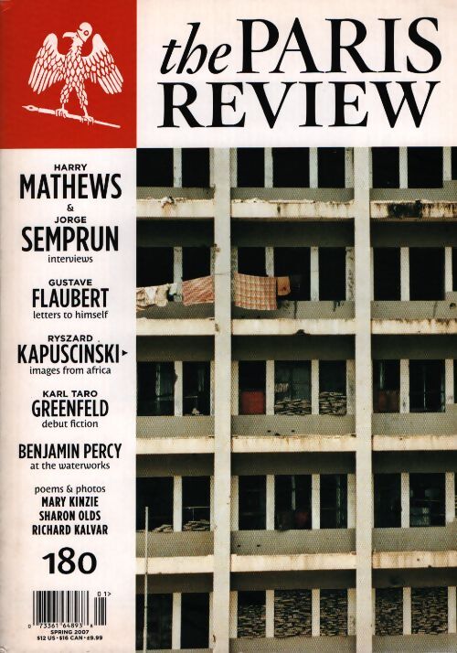 The Paris review n°180 - Collectif - Livre