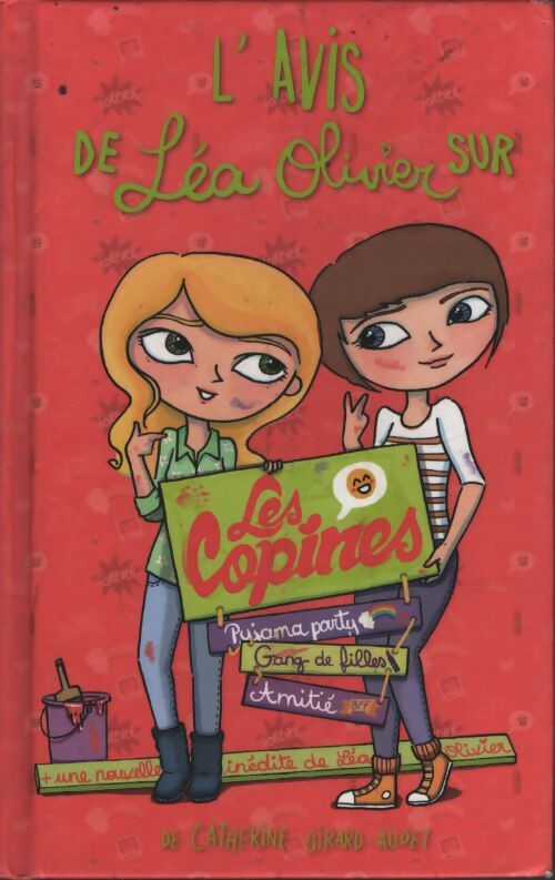 L'avis de léa olivier sur les copines - Girard Audet-c - Livre
