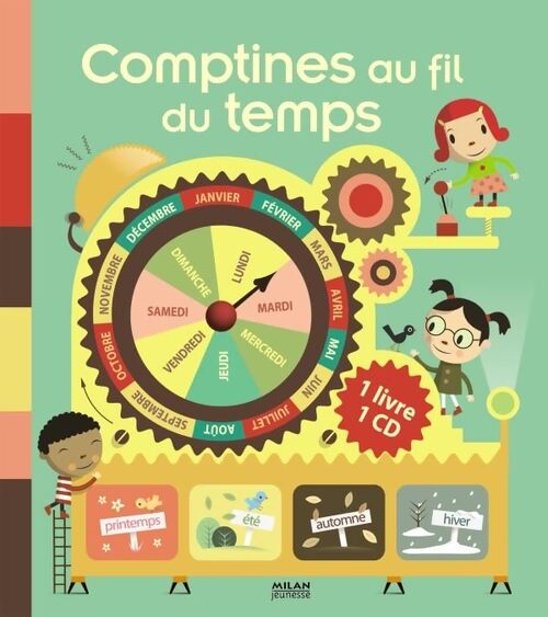 Comptines au fil du temps - Alain Schneider - Livre