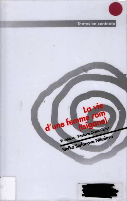 La vie d'une femme rom - Stefka Stefanova Nikolova - Livre