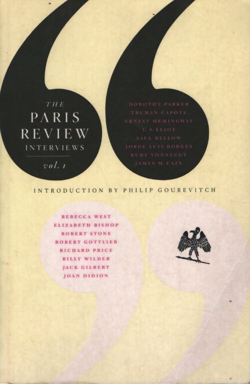The Paris review interviews : Vol. 1 - Philip Gourévitch - Livre