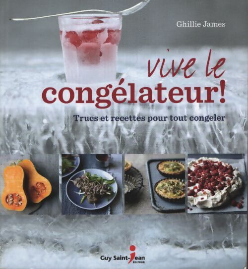 Vive le congélateur ! : Trucs et recettes pour tout congeler - Ghillie James - Livre