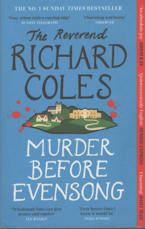 Murder before evensong : Soon to be a major tv séries - Reverend Richard Coles - Livre