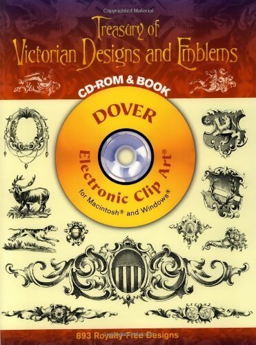Treasury of Victorian designs and emblems + CD-rom - Palm, Fechteler - Livre