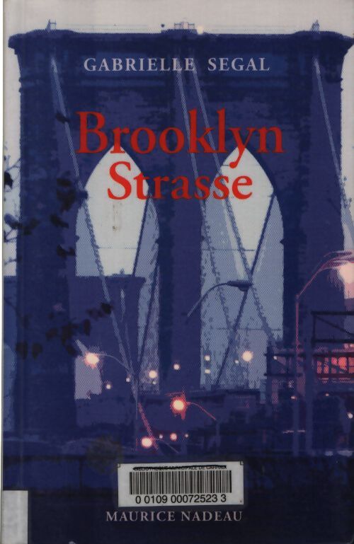 Brooklyn strasse - Gabrielle Segal - Livre