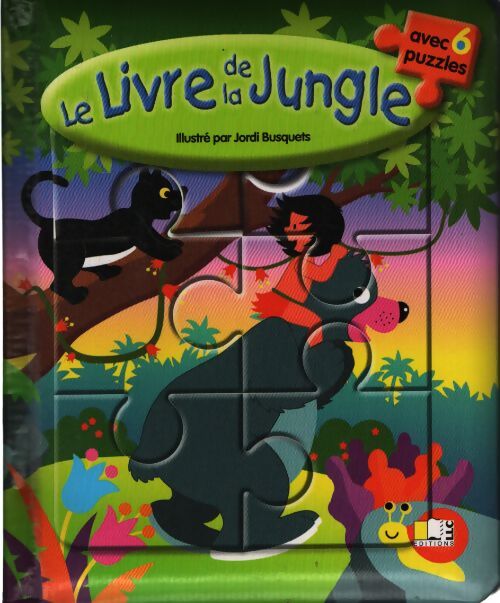 Le livre de la jungle (en 6 puzzles) - Collectif - Livre