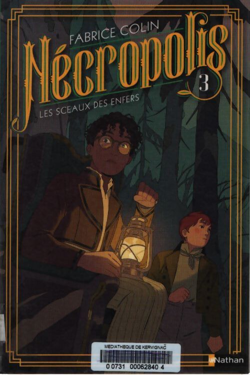 Nécropolis - les sceaux des enfers - tomes 3 - Fabrice Colin - Livre