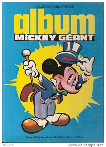 Album Mickey géant n°1584 bis - Collectif - Livre