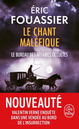 Le Chant maléfique - Eric Fouassier - Livre