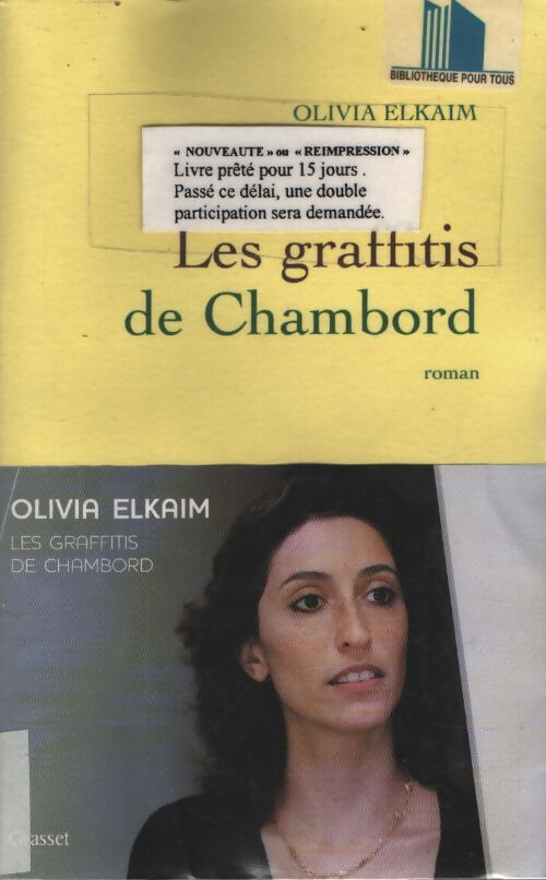Les graffitis de Chambord - Olivia Elkaim - Livre