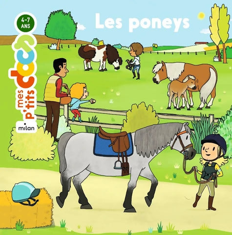 Les poneys - Stéphanie Ledu - Livre