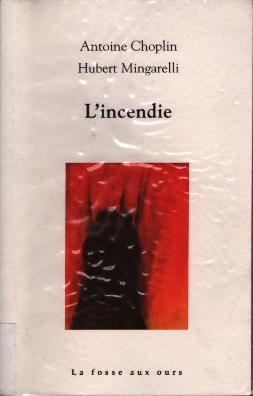 L'incendie - Antoine Choplin - Livre