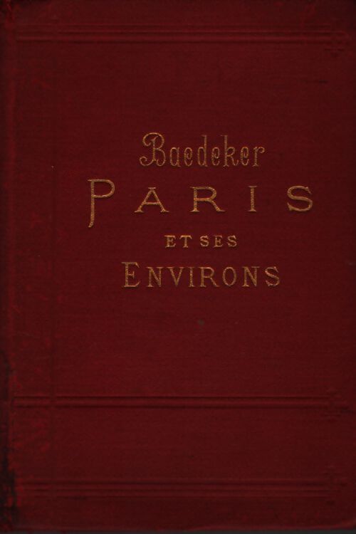 Paris et ses environs  - Collectif - Livre