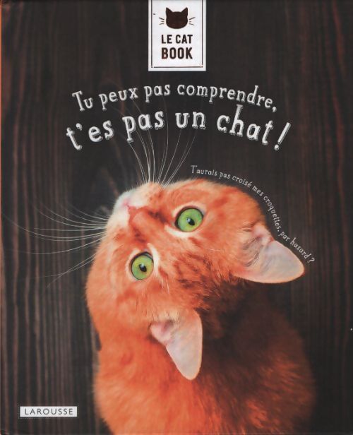 Le cat book tu peux pas comprendre t'es pas un chat - Aurélie Lemoine - Livre