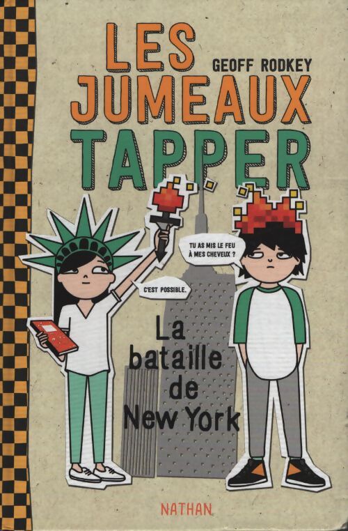 Les jumeaux tapper - la bataille de New York - Geoff Rodkey - Livre