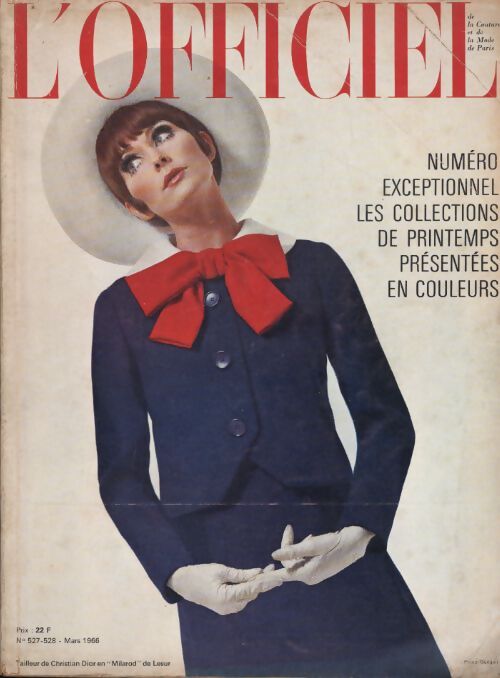 L'officiel de la couture et de la mode de Paris n°527-528 - Collectif - Livre
