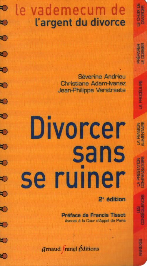 Divorcer sans se ruiner - Séverine Andrieu - Livre