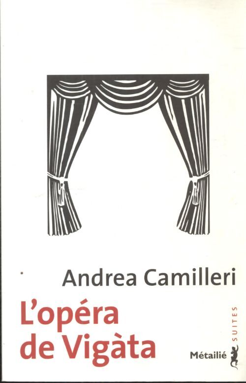 L'opéra de Vigata - Andrea Camilleri - Livre