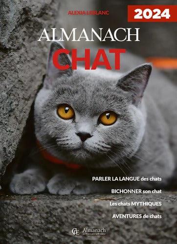 Almanach Chat 2024 - ALEXIA LEBLANC - Livre