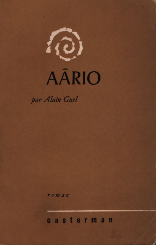 Aârio - Alain Guel - Livre