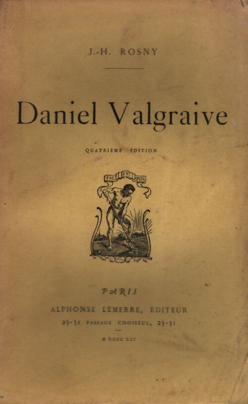 Daniel Valgraive - J.H. Rosny - Livre