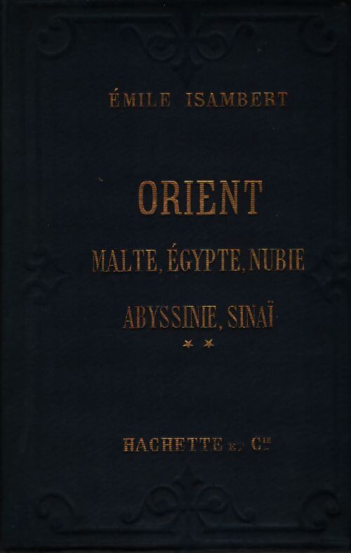 Itinéraire de l'Orient - Émile Isambert - Livre