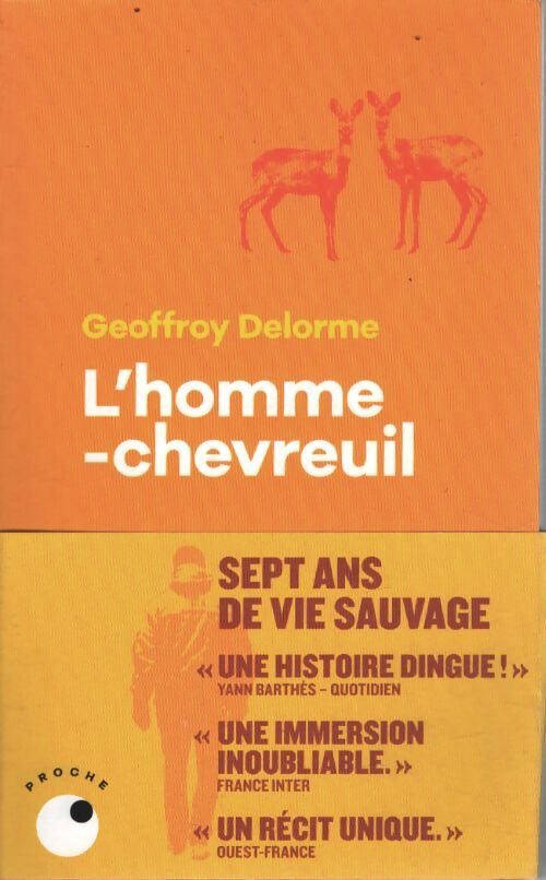 L'homme-chevreuil - Geoffroy Delorme - Livre