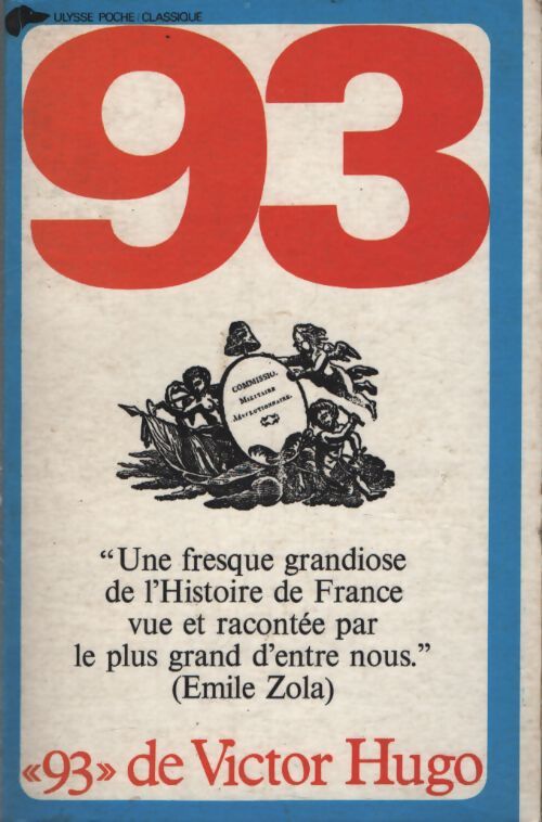 Quatre-vingt-treize - Victor Hugo - Livre