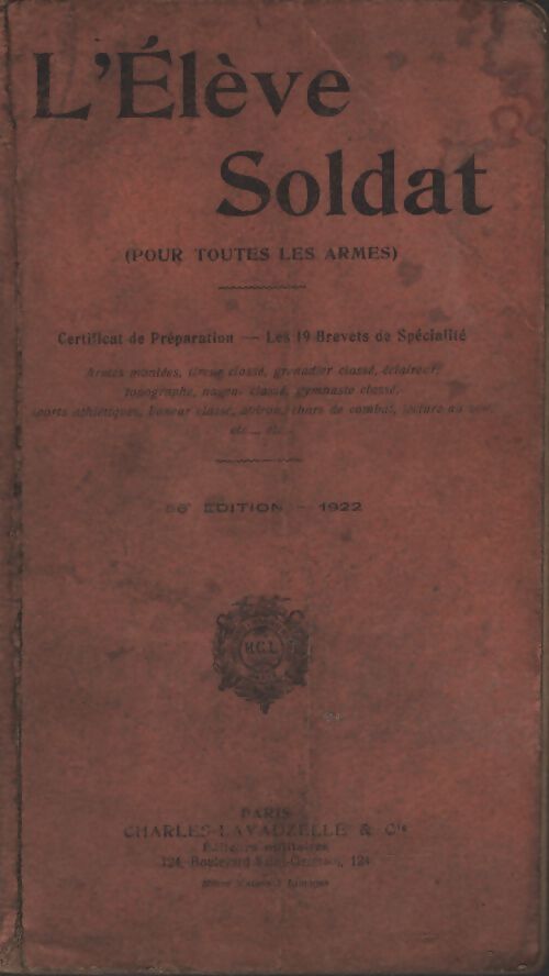 L'élève soldat - Collectif - Livre