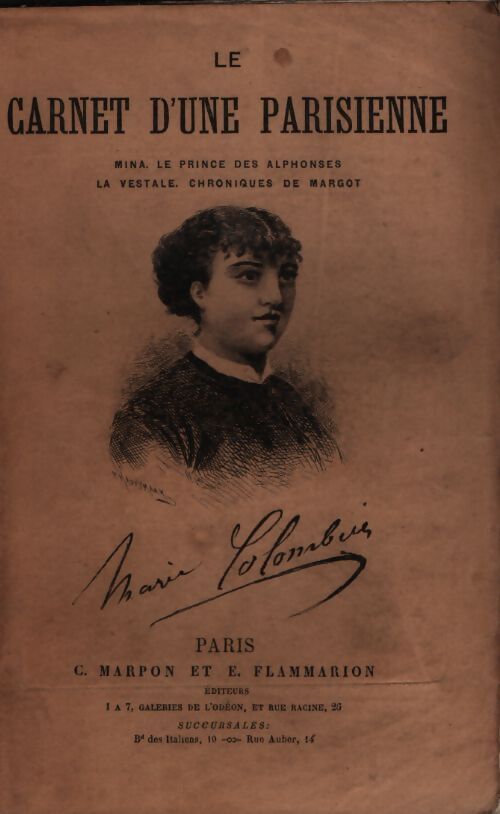 Le carnet d'une parisienne - Marie Colombier - Livre