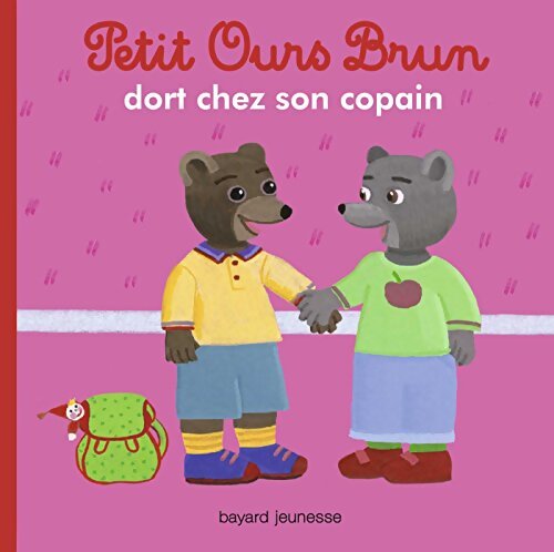 Petit ours brun dort chez un copain - Marie Aubinais - Livre