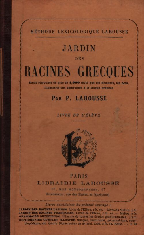 Jardin des racines latines - M.P. Larousse - Livre