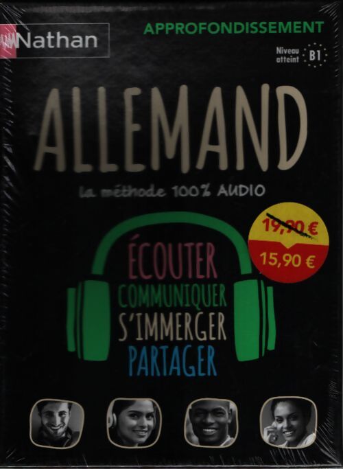 Allemand - coffret approfondissement 100% audio - Amélia Lismonde - Livre
