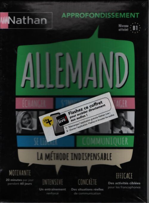 Allemand - coffret approfondissement - Beate Blasius - Livre