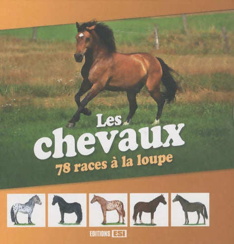 Les chevaux : 78 races à la loupe - Vincent Fournier - Livre