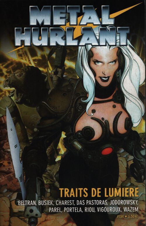 Métal Hurlant (Nouvelle série) n°134 : Traits de lumière - Collectif - Livre