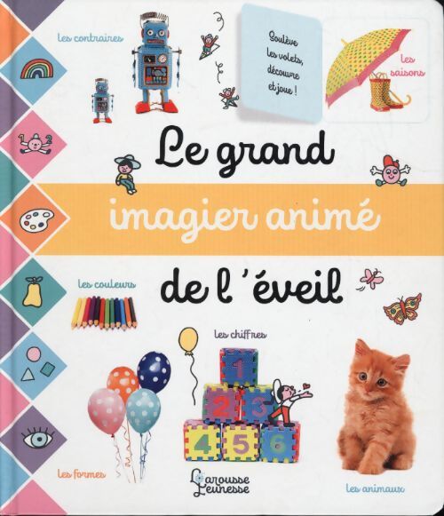 Le grand imagier animé de l'éveil - Cogumelo Club - Livre