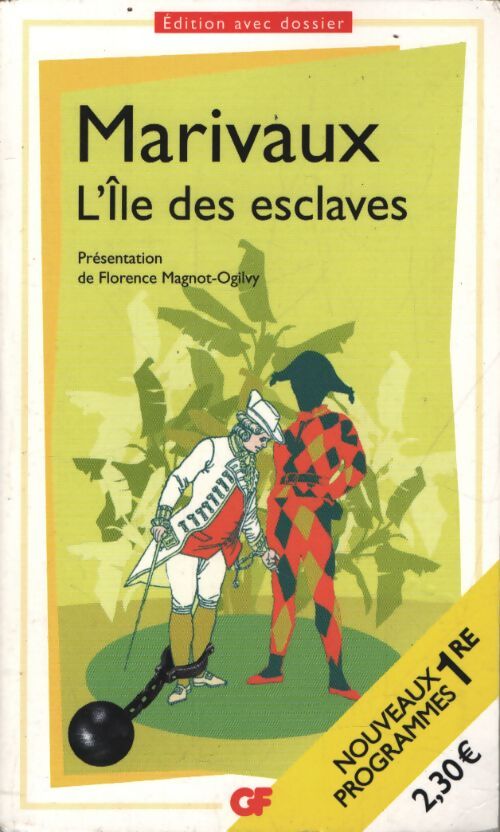 L? île des esclaves marivaux - bac de 2024 ? parcours : Maîtres et valets - Marivaux - Livre