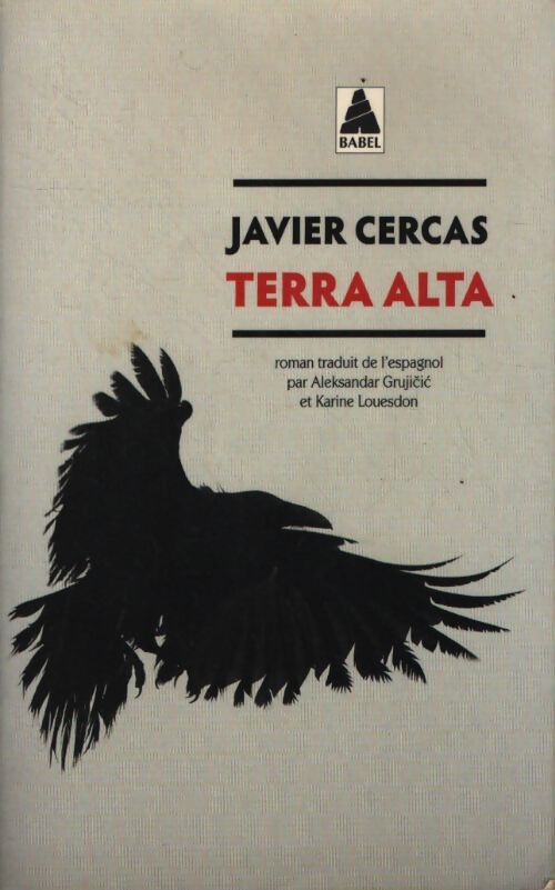 Terra alta - Javier Cercas - Livre