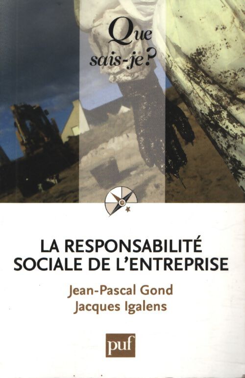 La responsabilité sociale de l'entreprise - Jean-Pascal Gond - Livre
