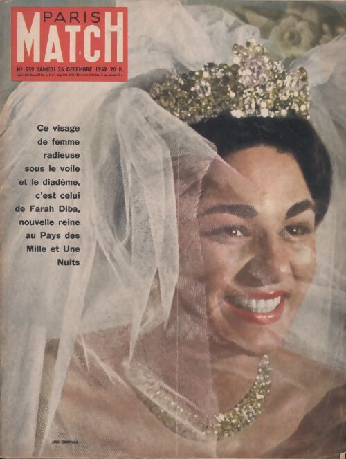 Paris Match n°559 : Farah Diba - Collectif - Livre
